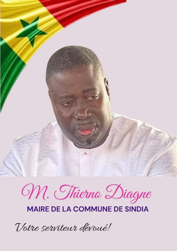 Thierno Diagne, maire de la commune de Sindia